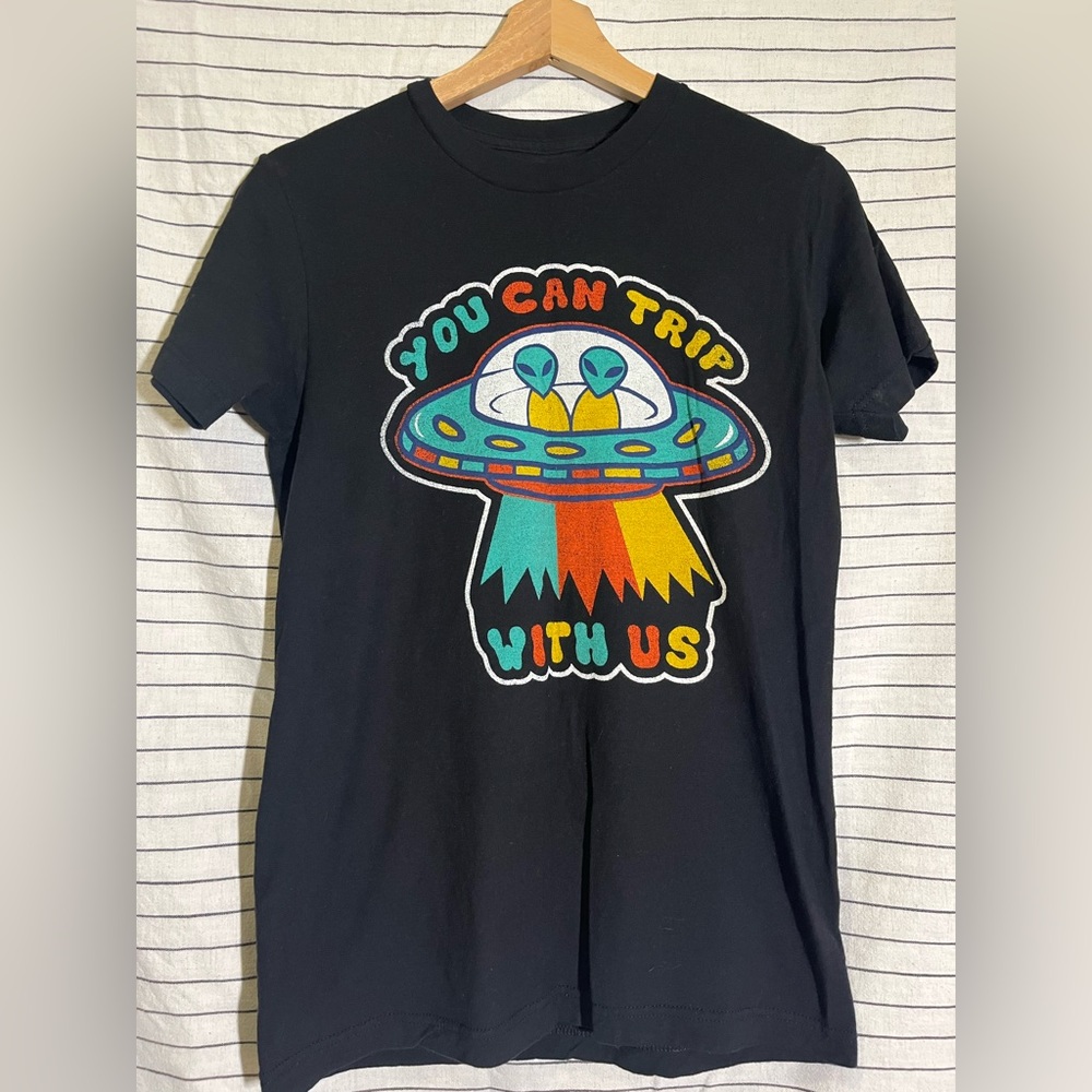 UNISEX “You Can’t Trip With Us” T-Shirt | Size S